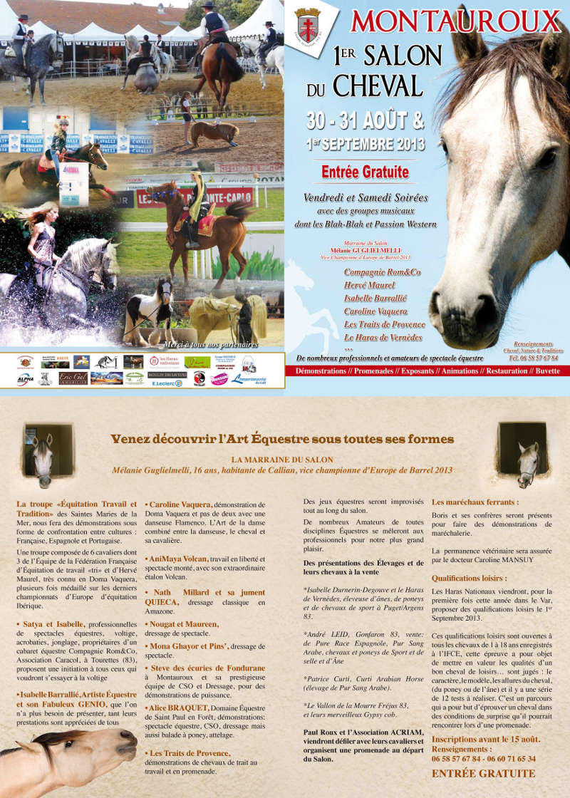 programme salon cheval2013